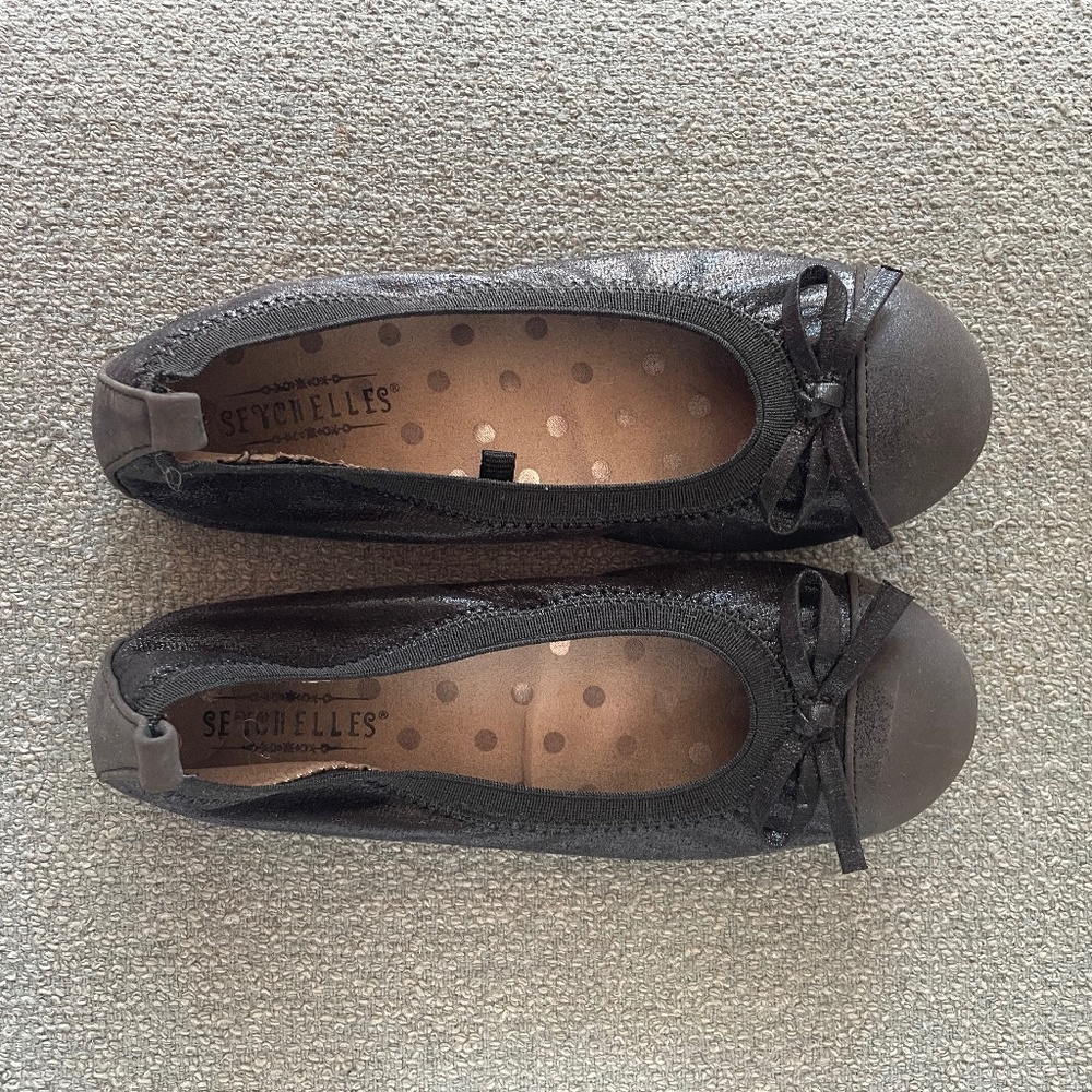 Black Seychelles Ballet Flats